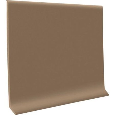 ROPPE Thermoplastic Rubber Wall Base 6in x 48in Fawn 60C73P140